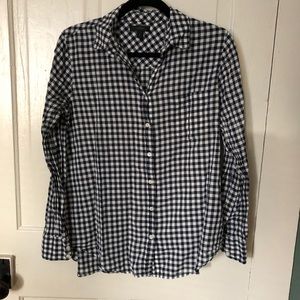 Jcrew gingham shirt